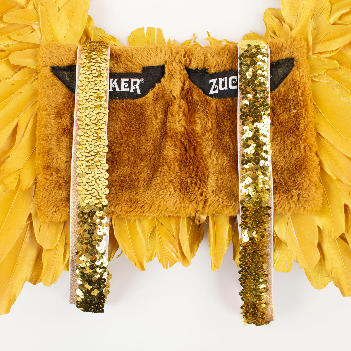 Giant Metallic Gold Wings