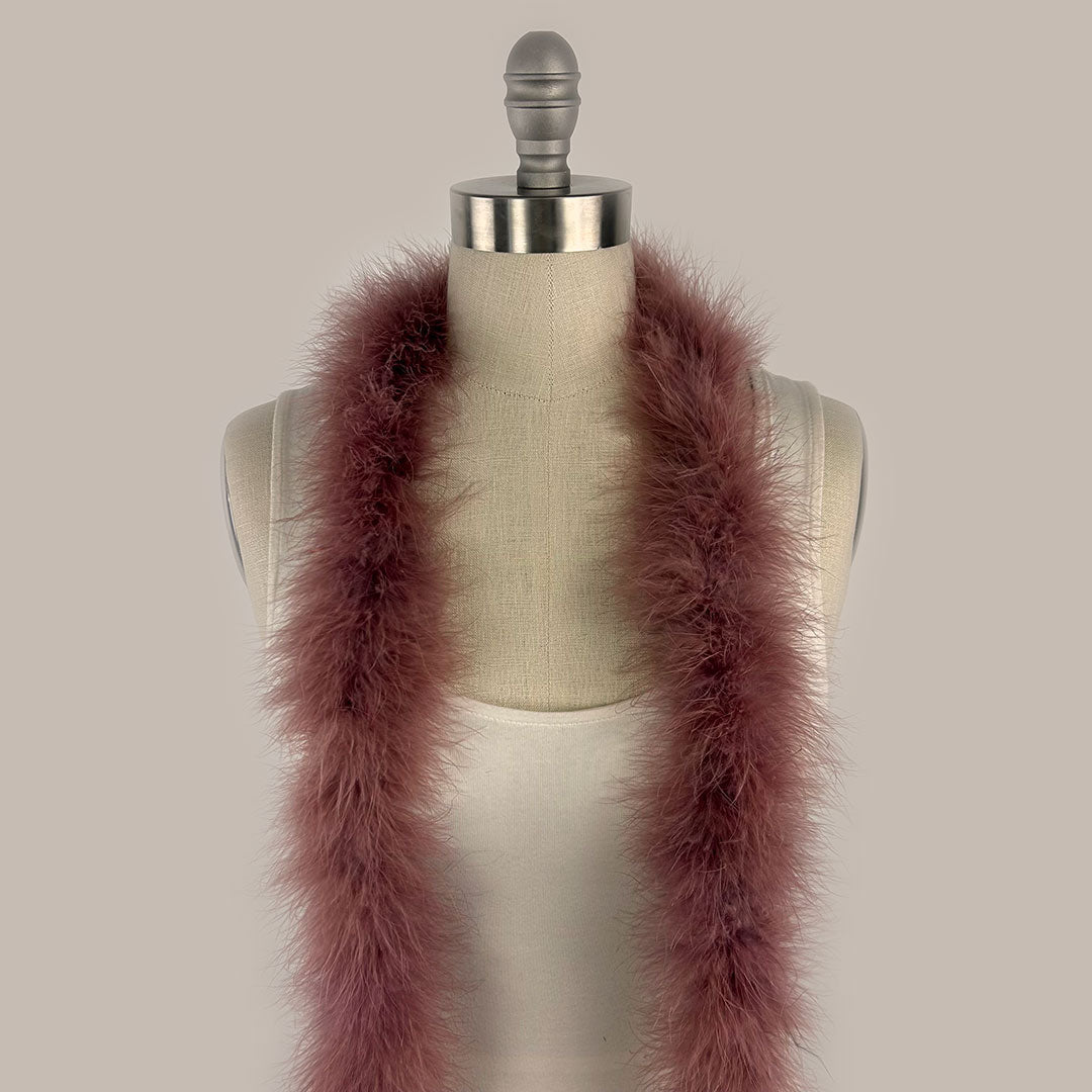 Full Marabou Feather Boa - Amethyst