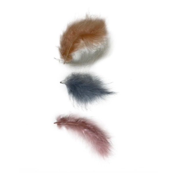 Bulk ZUCKER™ Turkey Marabou Mix Dyed - 3-8" - Bliss