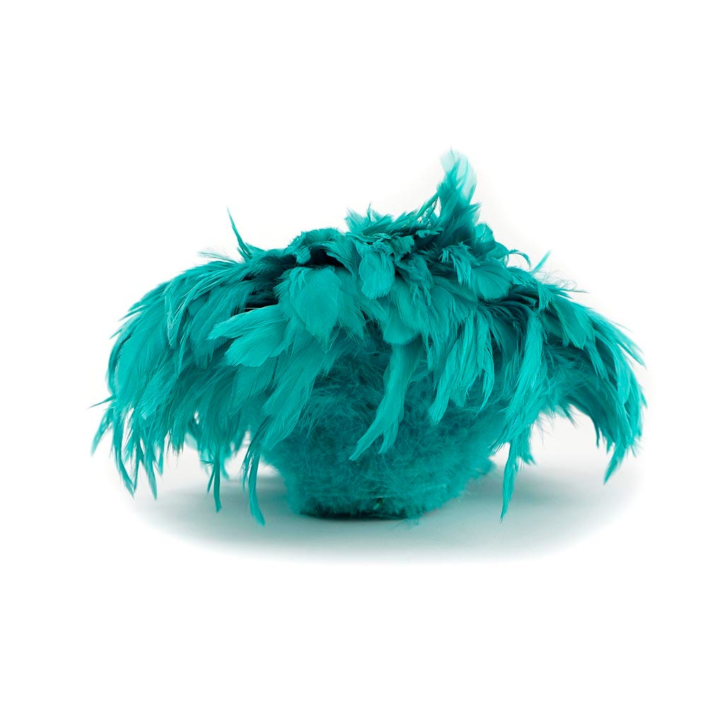 Rooster Schlappen-Dyed Ginger 1YD Aquamarine