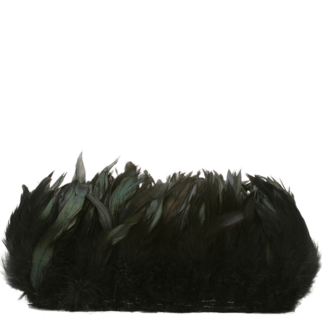 Rooster Schlappen-Half Bronze - Black