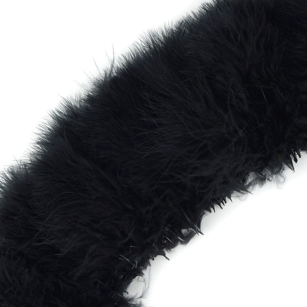 Turkey Good Quill Marabou - Black