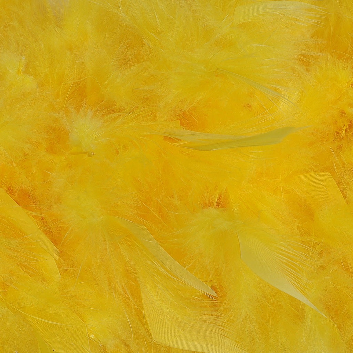 Chandelle Feather Boa - Heavyweight - Gold