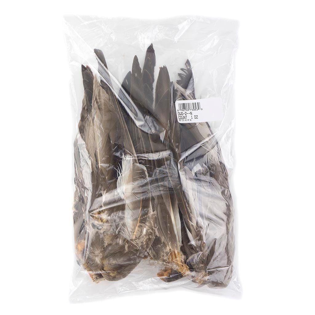 Grey Duck Wing #2 Grade Natural