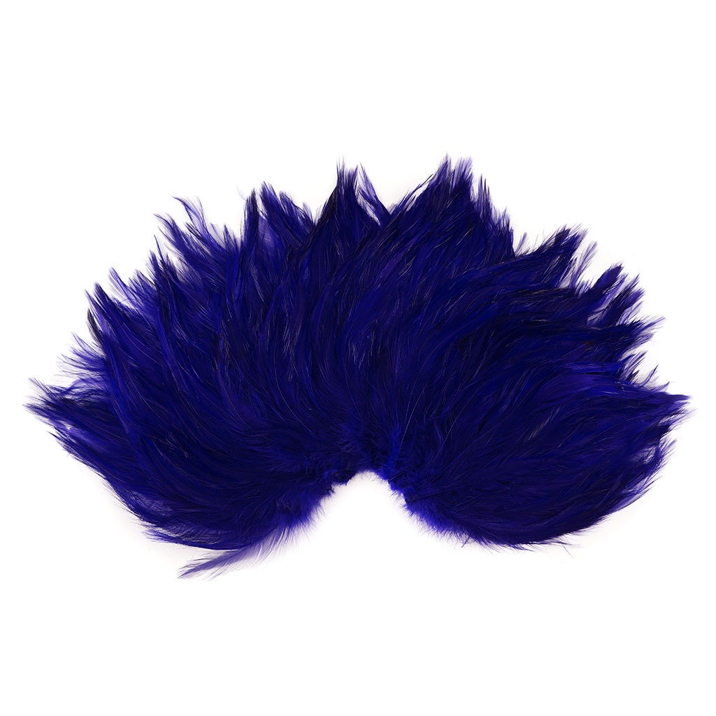 Feather Hackle Pads Dyed - Regal