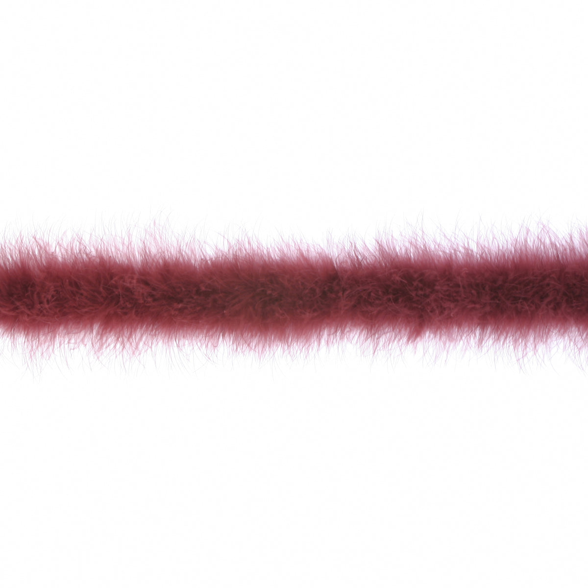 Full Marabou Feather Boa - Burgundy