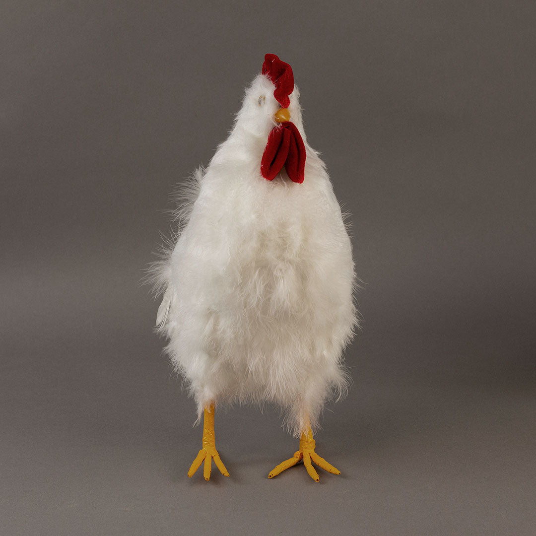 White Hen Farmhouse Decor