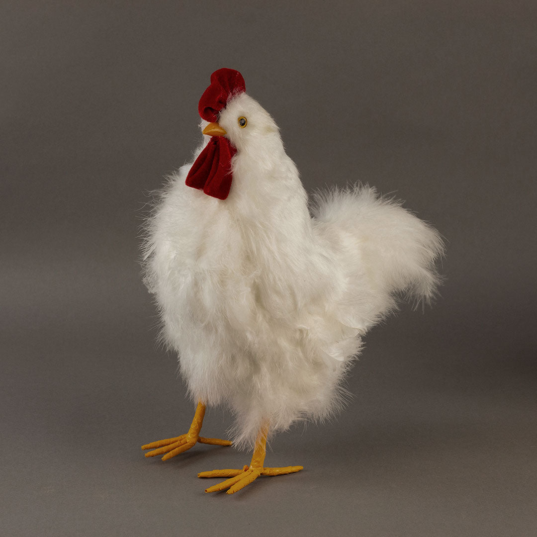 White Hen Farmhouse Decor