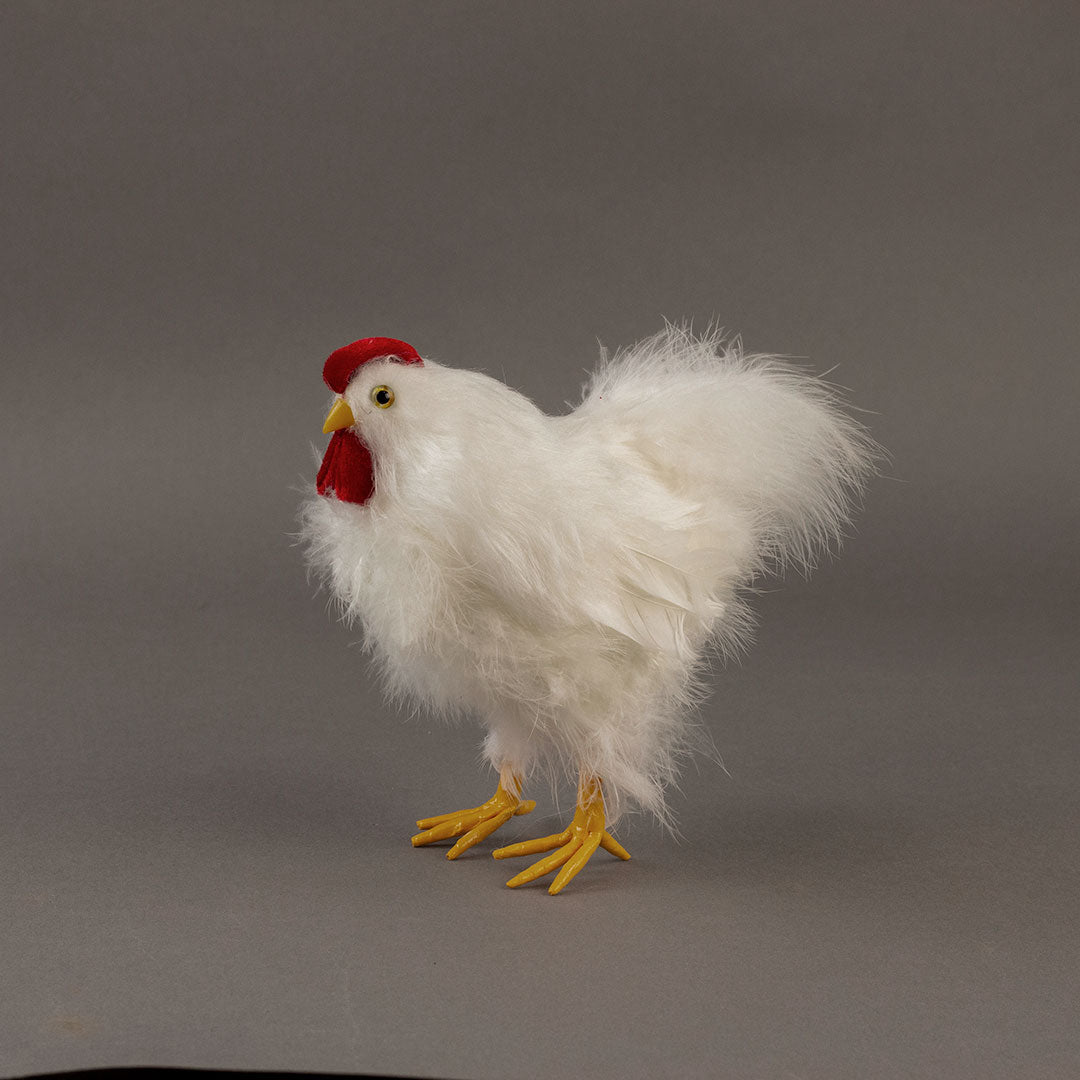 White Hen Farmhouse Decor