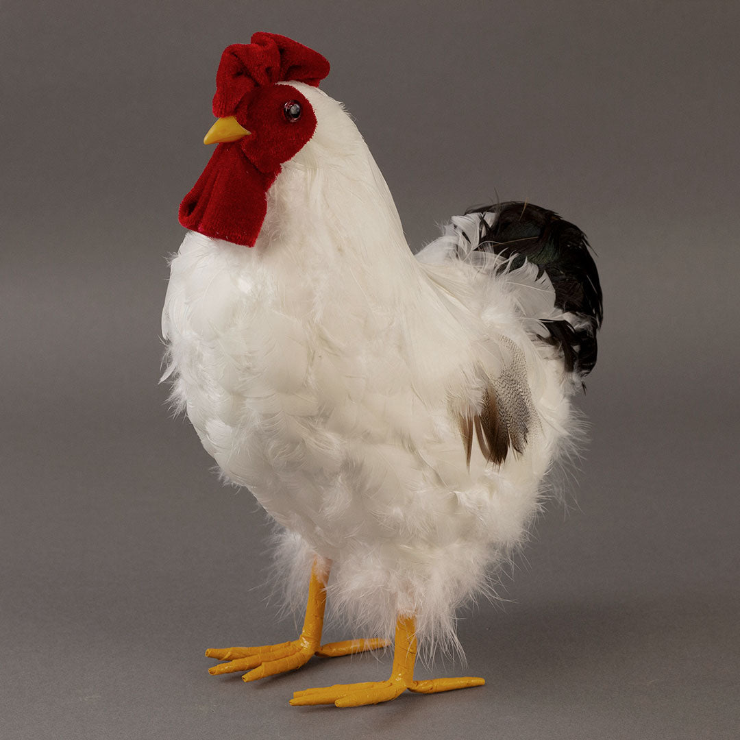 White and Black Hen Farmhouse Decor