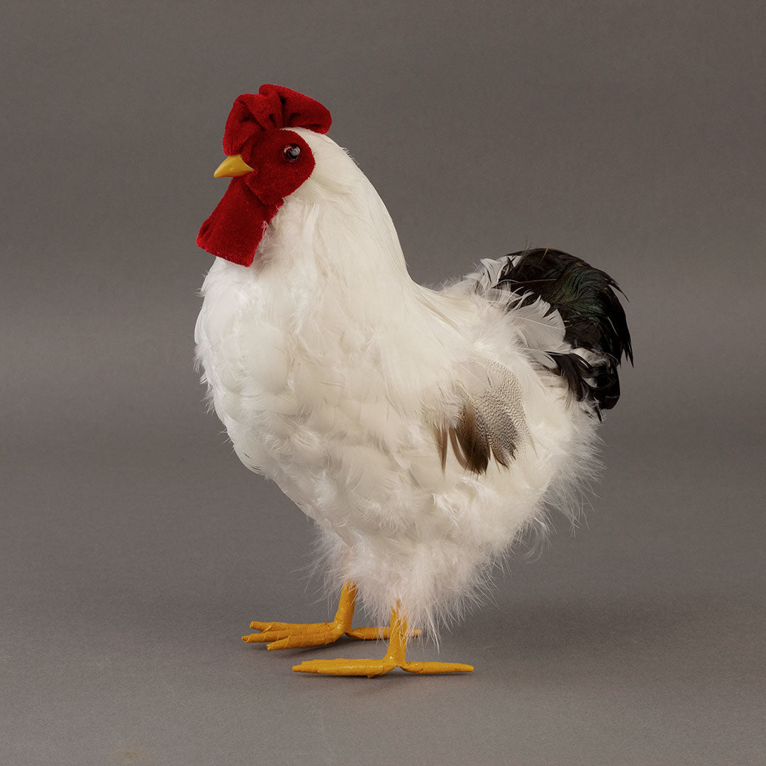 White and Black Hen Farmhouse Decor