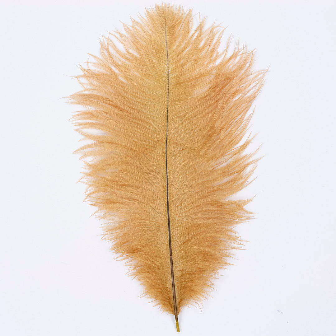 Ostrich Feathers 9-12" Drabs - Toasted Almond