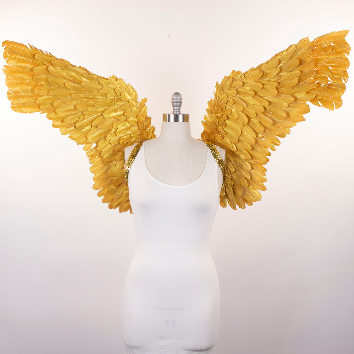 Giant Metallic Gold Wings