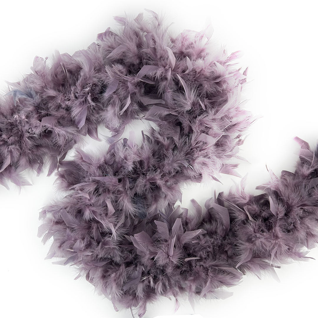 Chandelle Feather Boa - Medium Weight - Amethyst