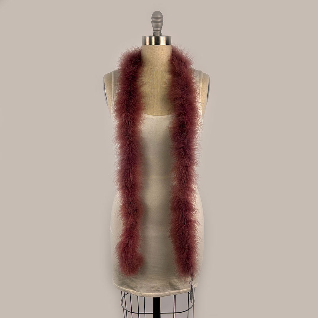 Full Marabou Feather Boa - Amethyst