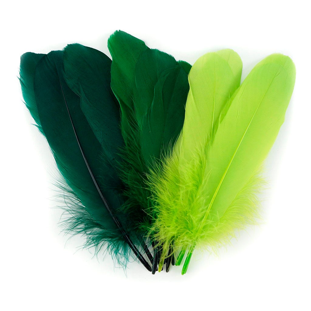 Loose Goose Pallets Mix Dyed Shamrock