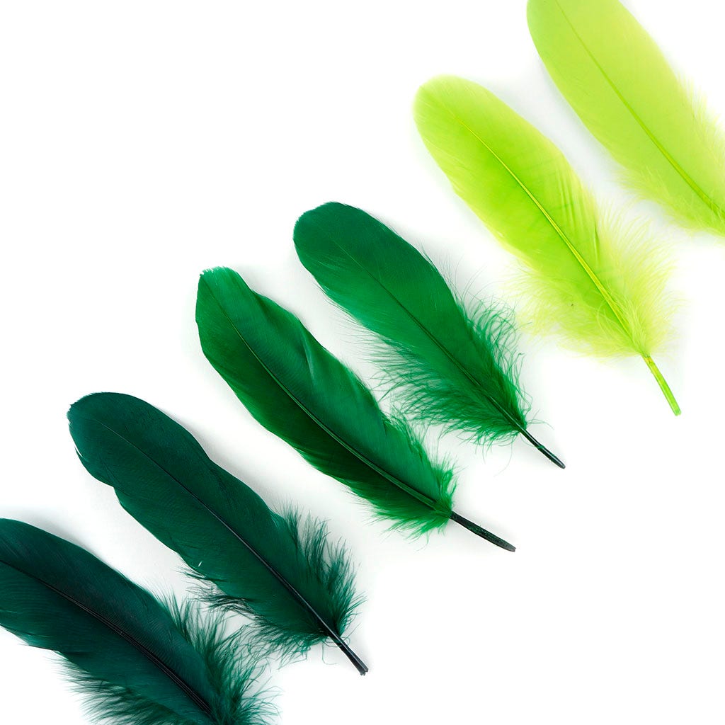 Loose Goose Pallets Mix Dyed Shamrock