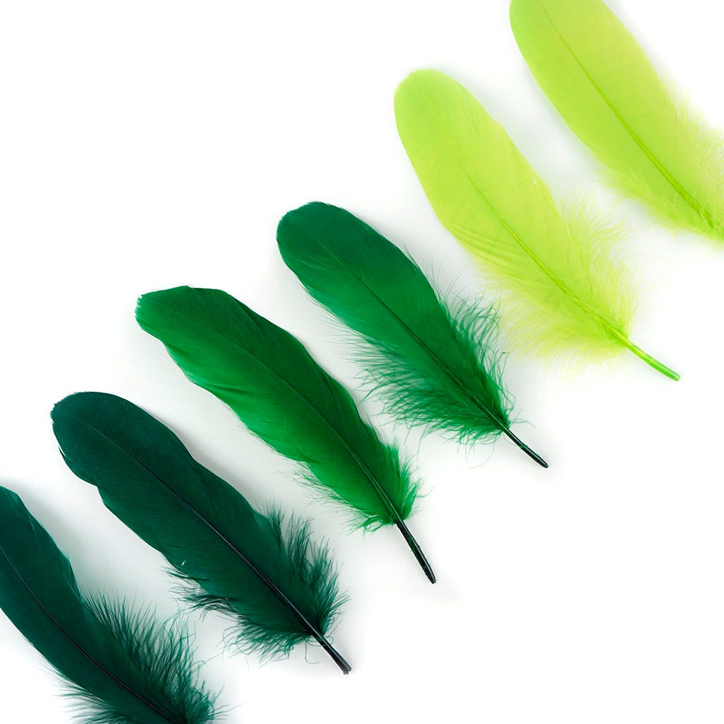Loose Goose Pallets Mix Dyed Shamrock