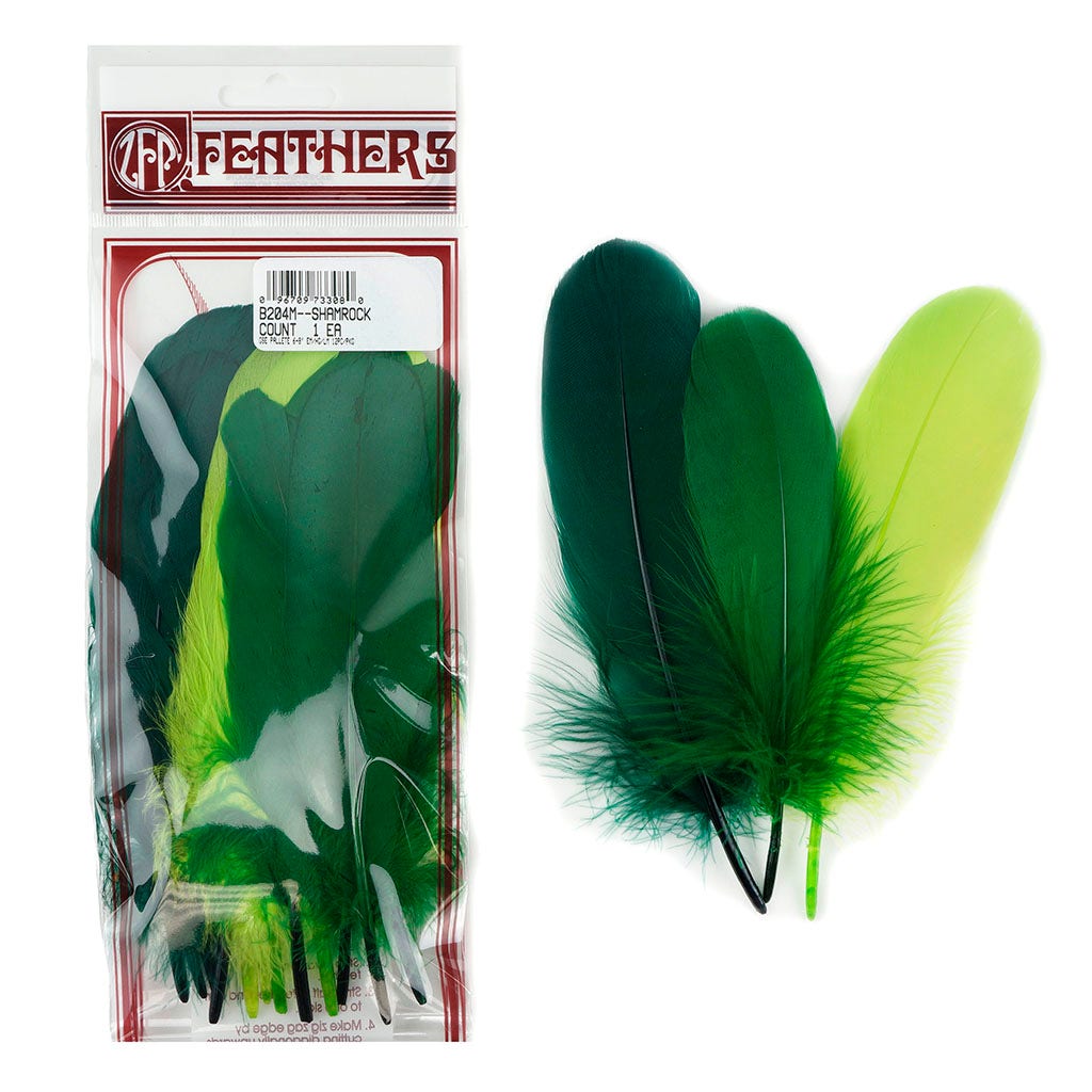 Loose Goose Pallets Mix Dyed Shamrock