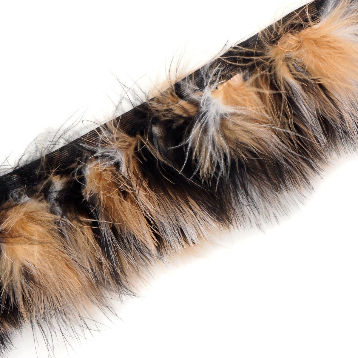 Mixed Marabou Feather Fringe - 2.5"