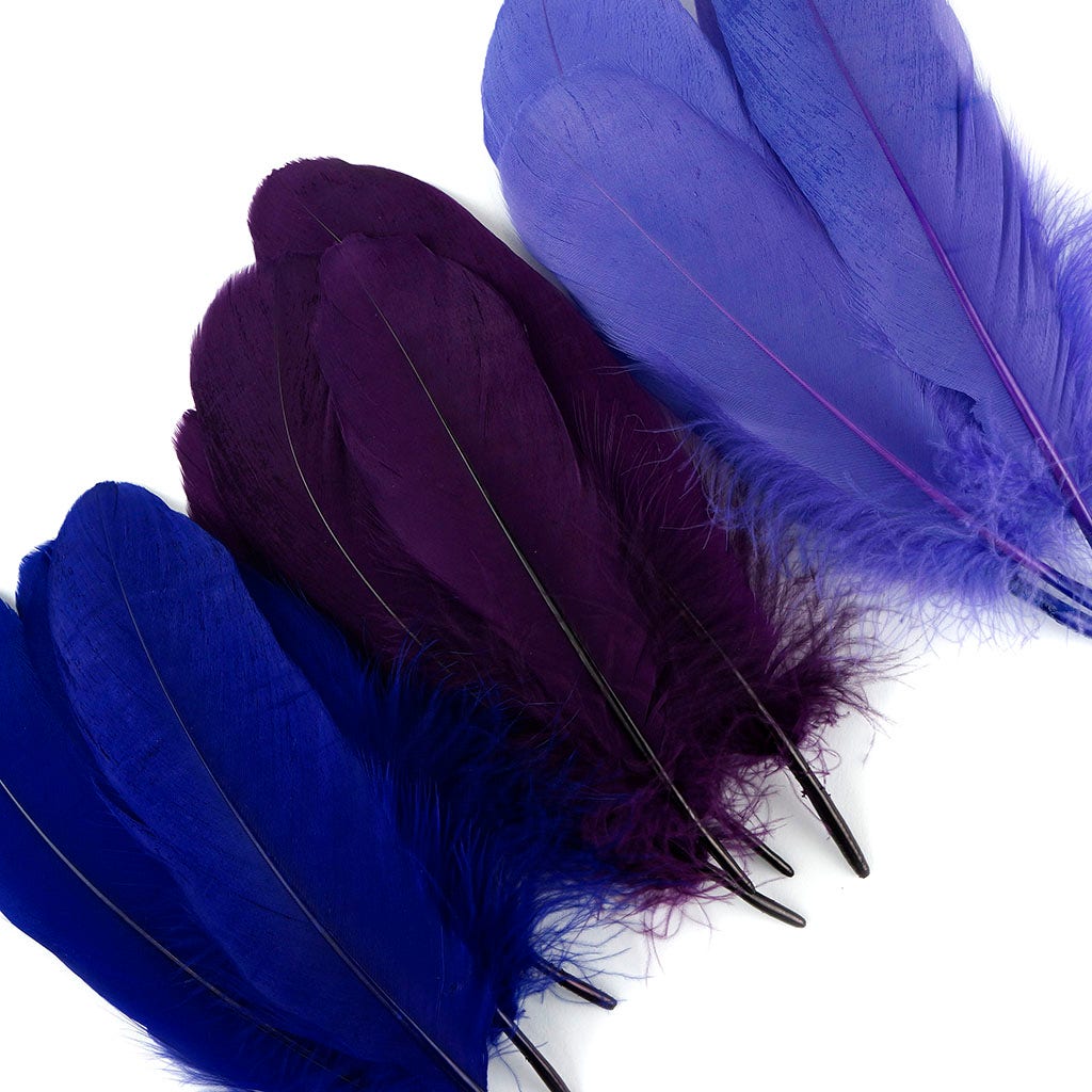 Loose Goose Pallets Mix Dyed Sugarplum