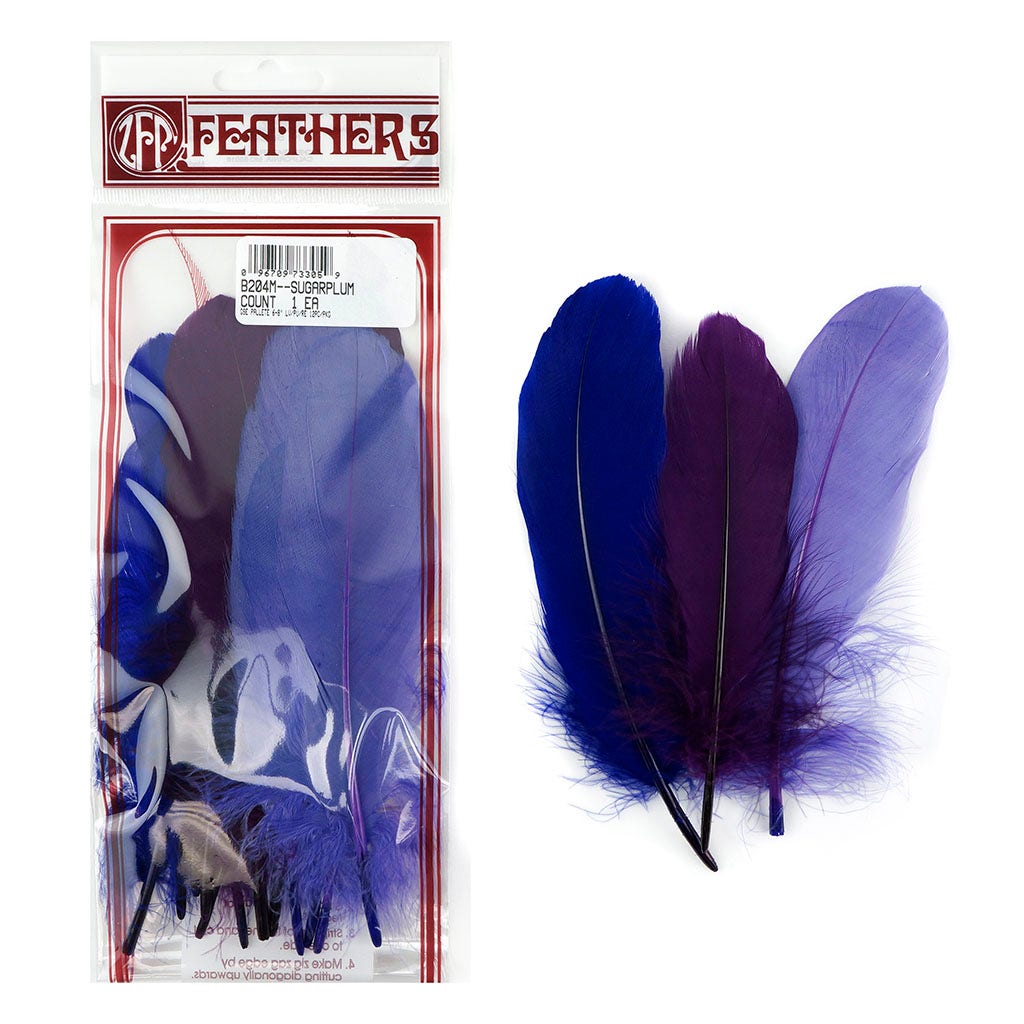 Loose Goose Pallets Mix Dyed Sugarplum