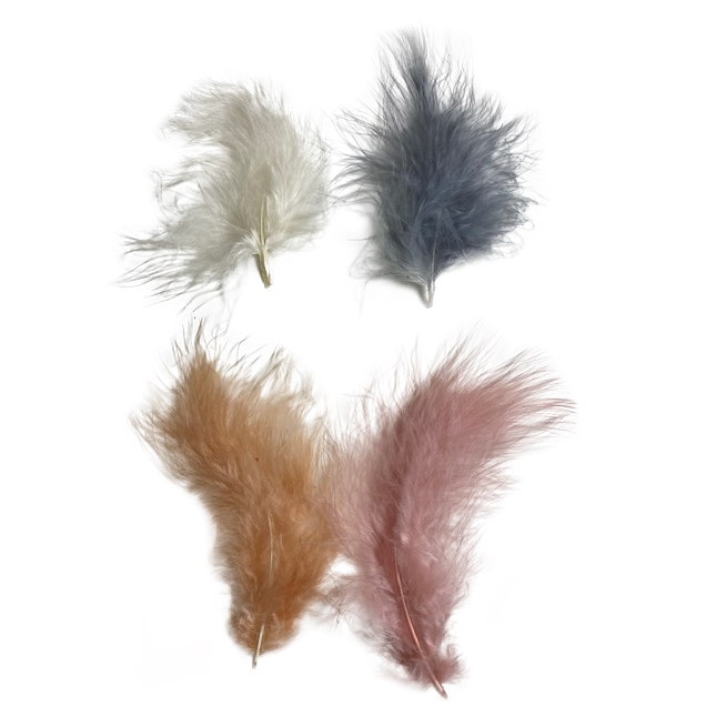 Bulk ZUCKER™ Turkey Marabou Mix Dyed - 3-8" - Bliss