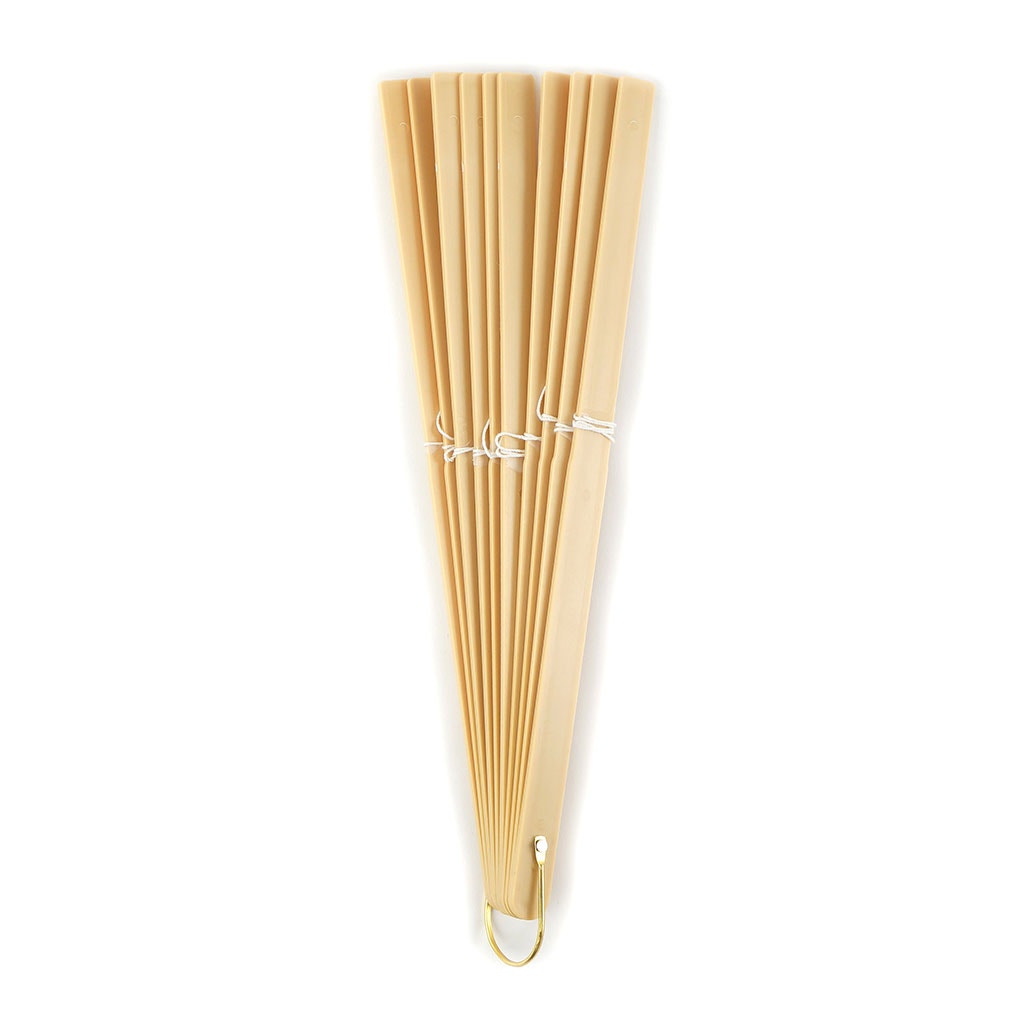 Plastic Fan Stave - Beige