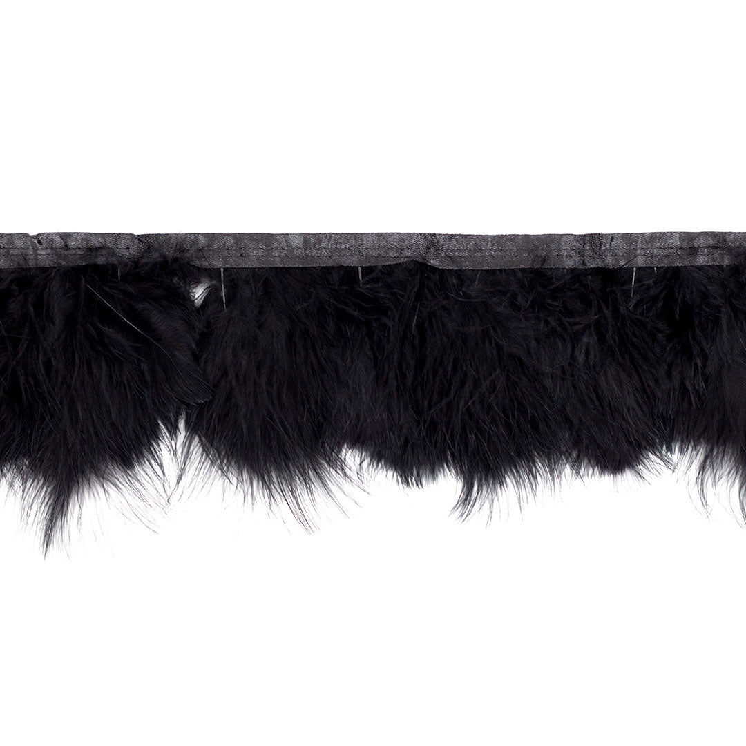 Marabou Feather Fringe 2-3" - 1 yard Regal Purple Bias Craft Tape