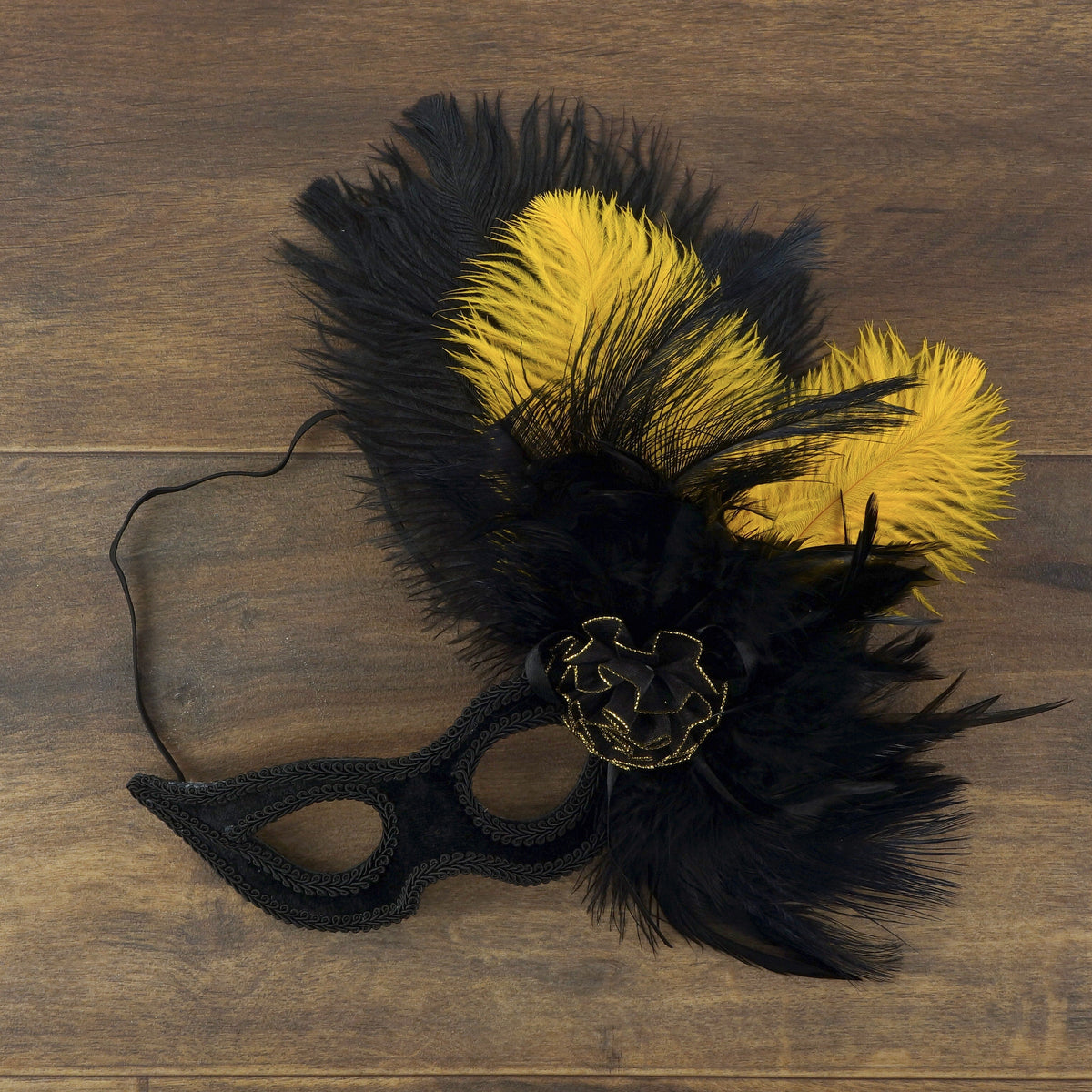 Ostrich Feathers 4-8" Drabs - Black