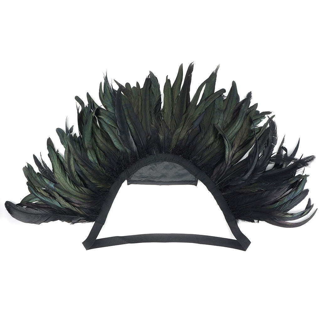 Feather Collar Black