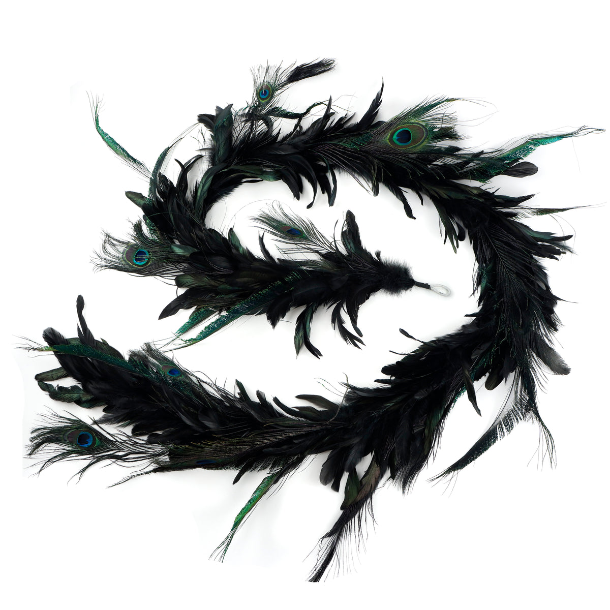 Black Feather Garland