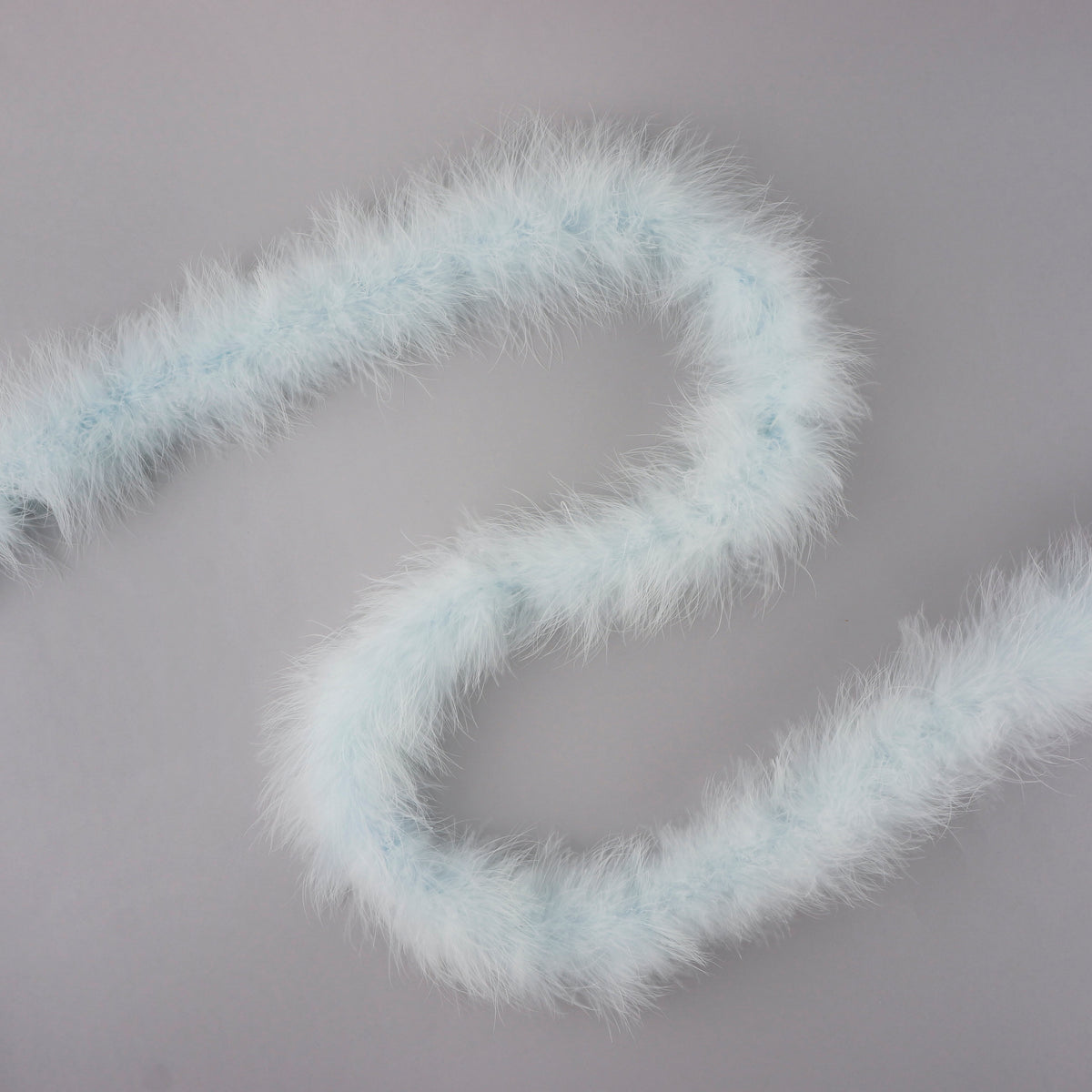 Full Marabou Feather Boa - Light Blue