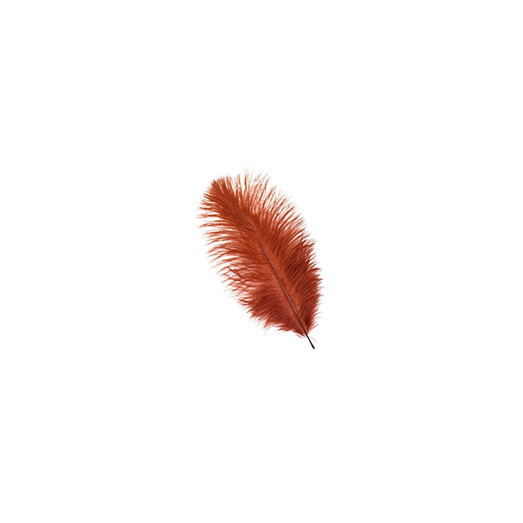 Ostrich Feathers 4-8" Drabs - Copper