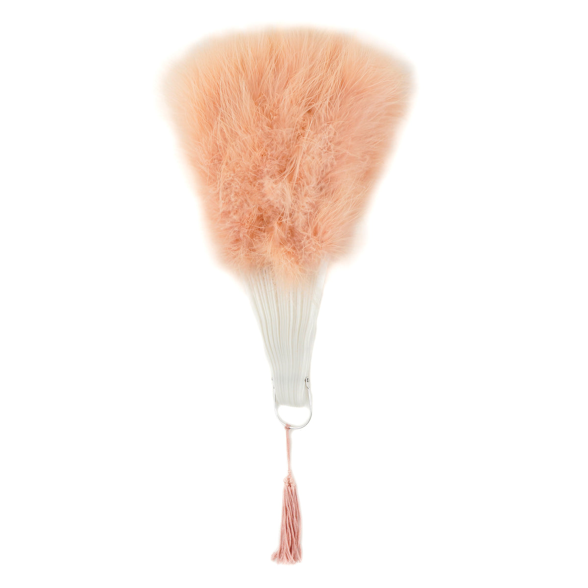 Marabou Feather Fan - Champagne
