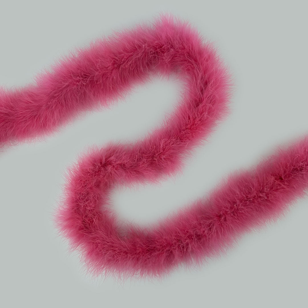 Full Marabou Feather Boa - Coral
