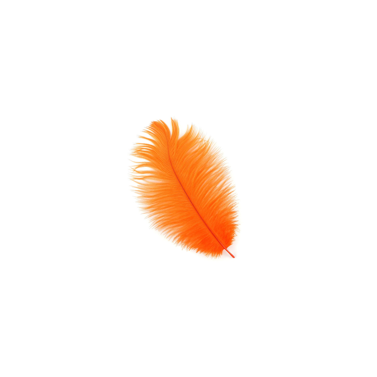 Ostrich Feathers 4-8" Drabs - Orange