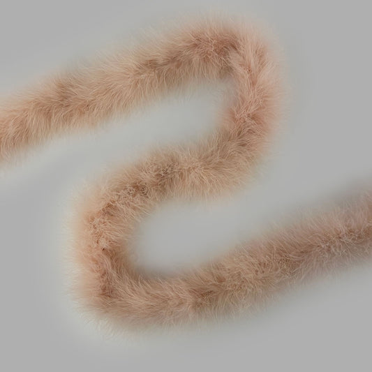 Full Marabou Feather Boa - Dusty Rose