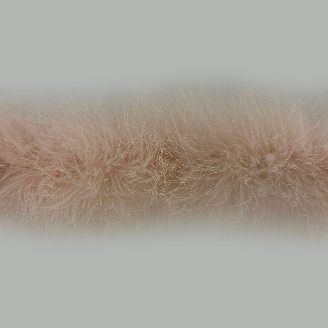 Full Marabou Feather Boa - Dusty Rose