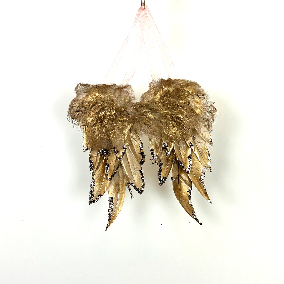 Gold Angel Wing Ornament