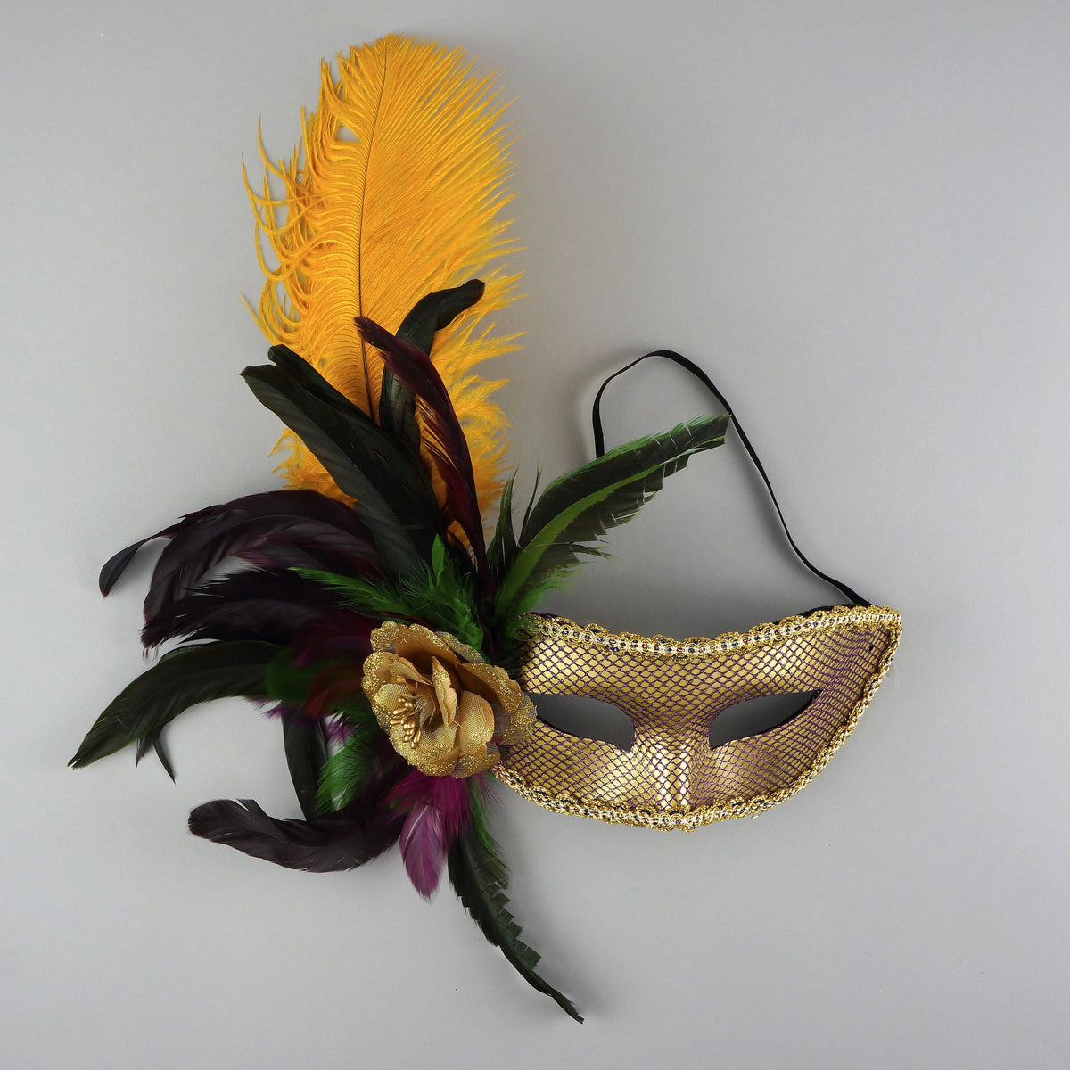Ostrich Feathers 9-12" Drabs - Marigold