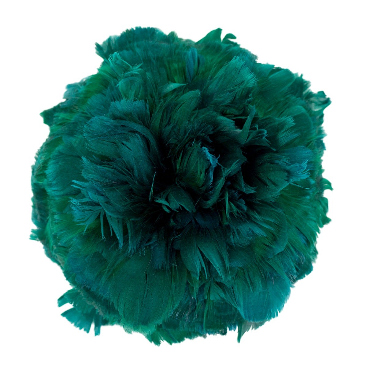 Strung Goose Coquille Feathers 3-4" -- 1/4 lb-Hunter Green