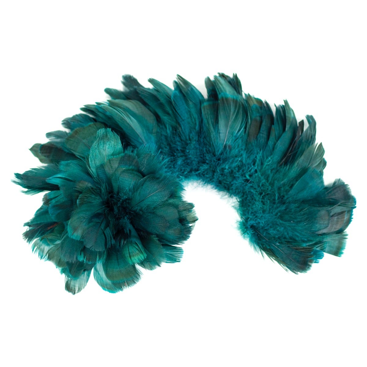 Goose Nagorie Dyed Feathers -Teal