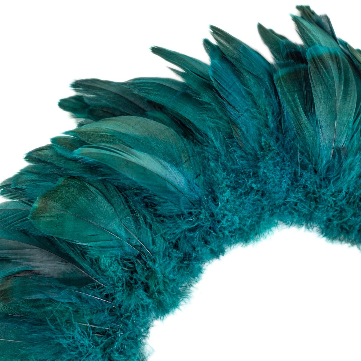 Goose Nagorie Dyed Feathers -Teal