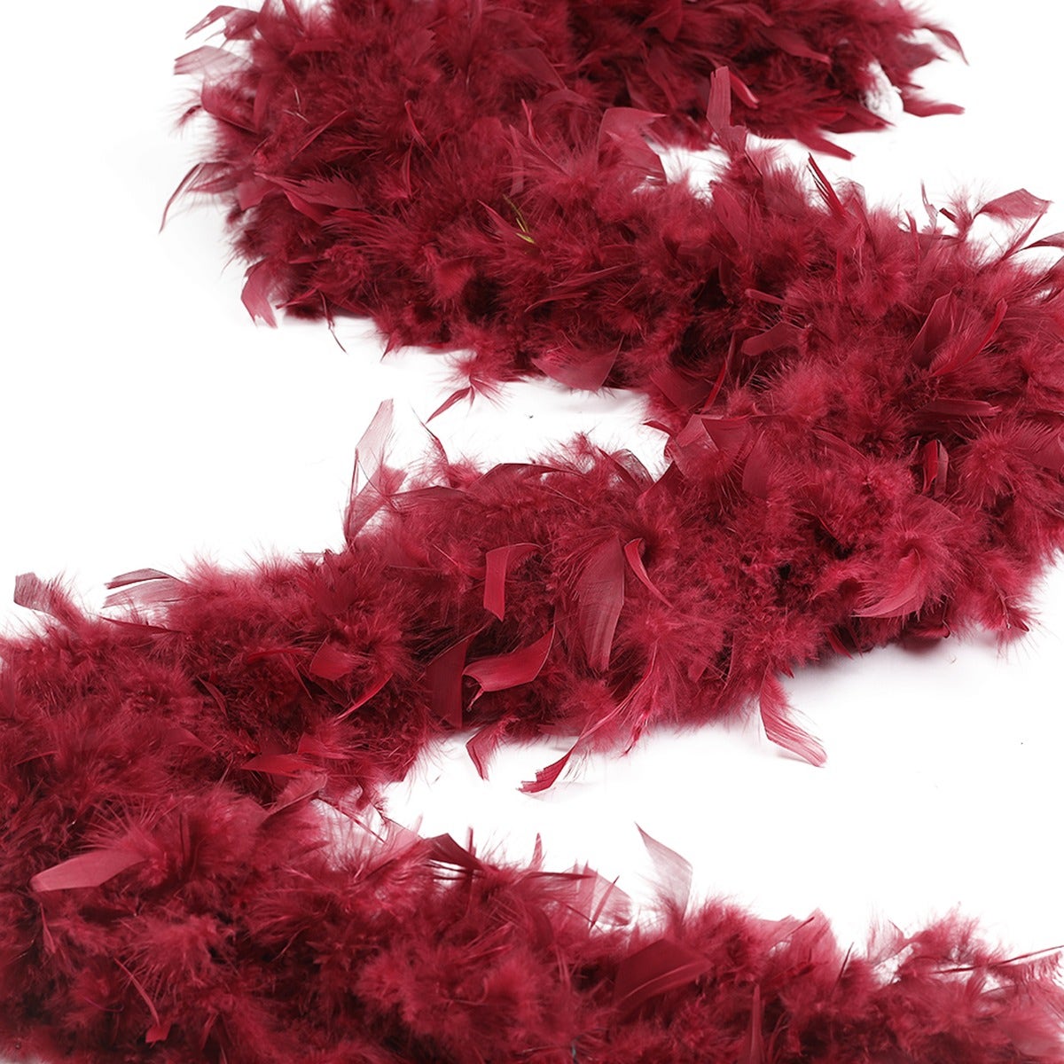 ZUCKER™ Chandelle Boas Heavy Weight Solid Colors - Burgundy
