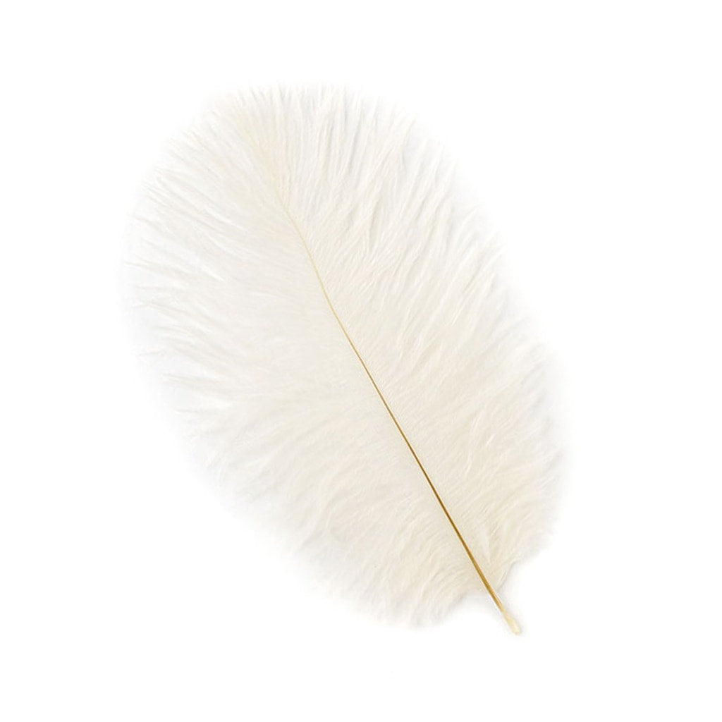 Ostrich Feathers 4-8" Drabs - Ivory