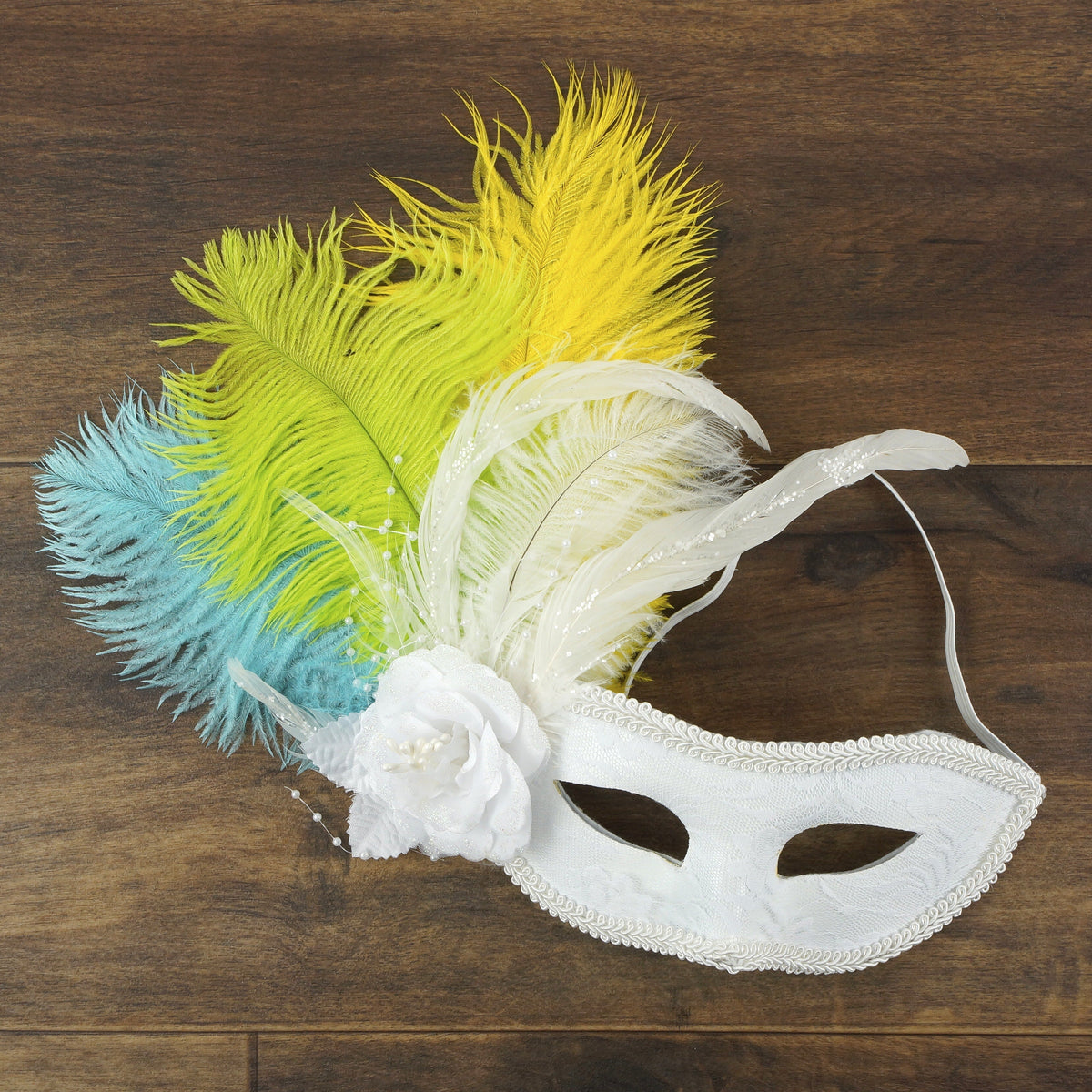 Ostrich Feathers 4-8" Drabs - Lime
