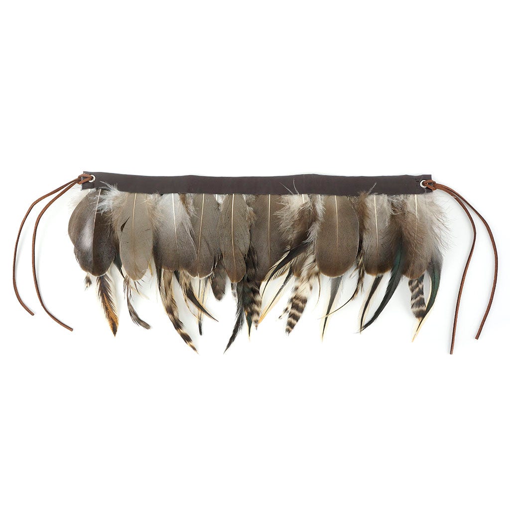 ZUCKER™ Feather Choker - Natural