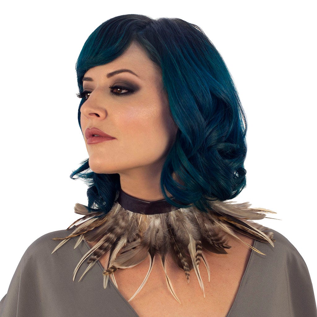 ZUCKER™ Feather Choker - Natural
