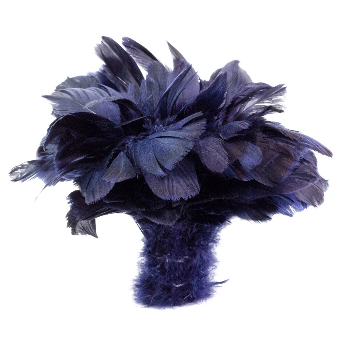 Goose Nagorie Dyed Feathers -Navy